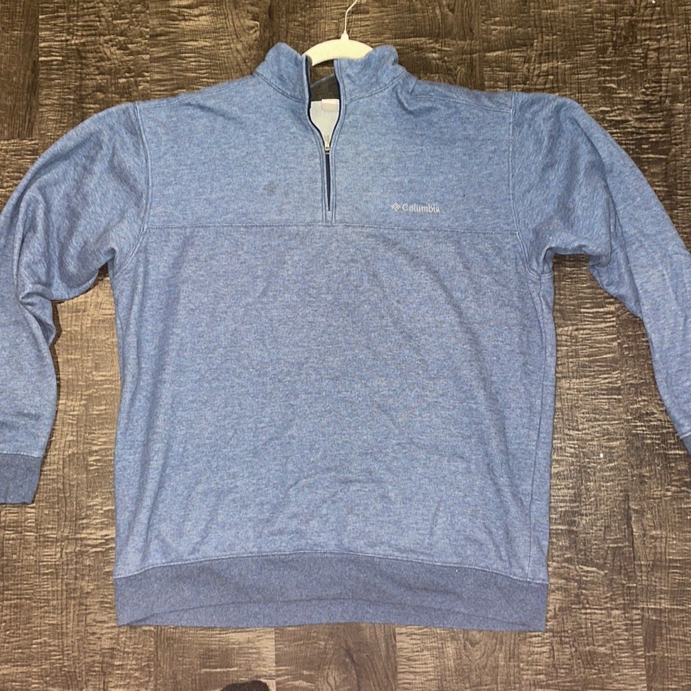 Columbia 1/4 Zip Size L